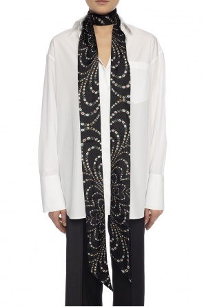 Floral motif silk scarf, zdjęcie 2 Floral motif silk scarf od Givenchy
